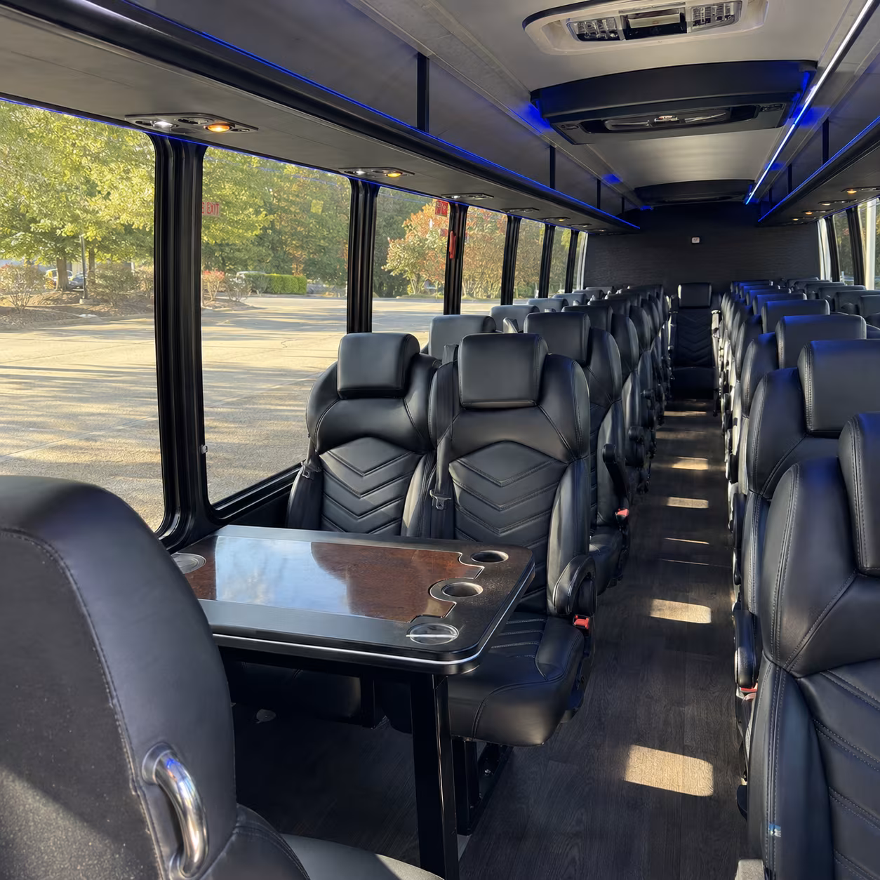 can i book a one way a round trip or a multi day package for a bus rental in daytona beach