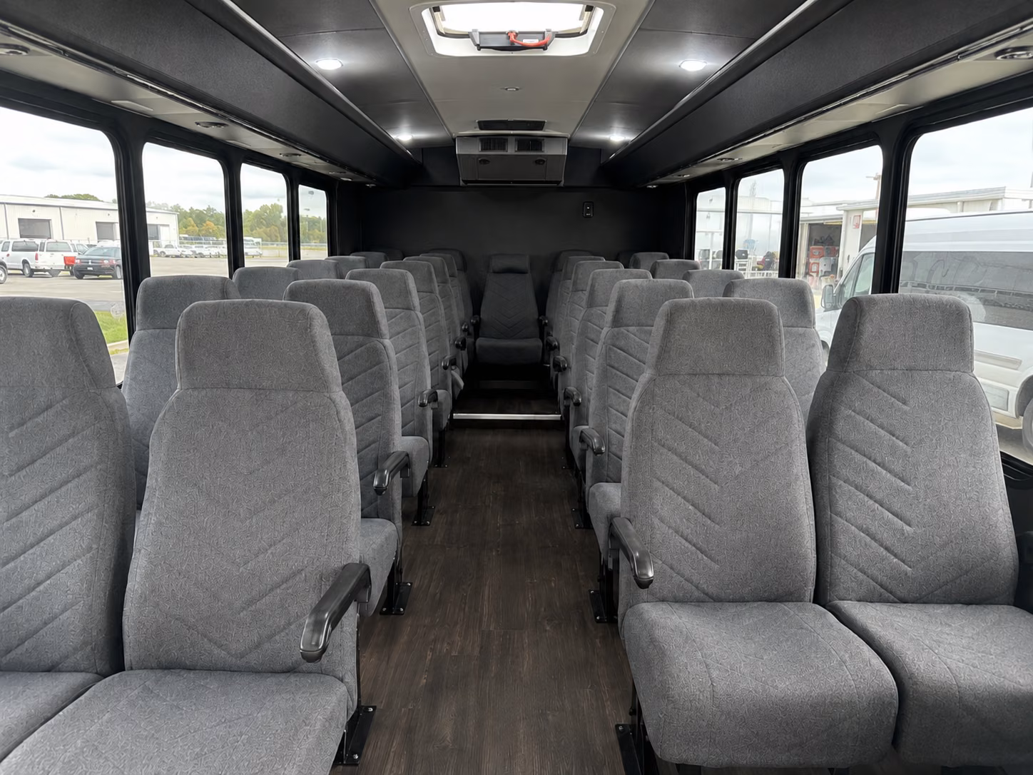 daytona beach 20 passenger minibus inside