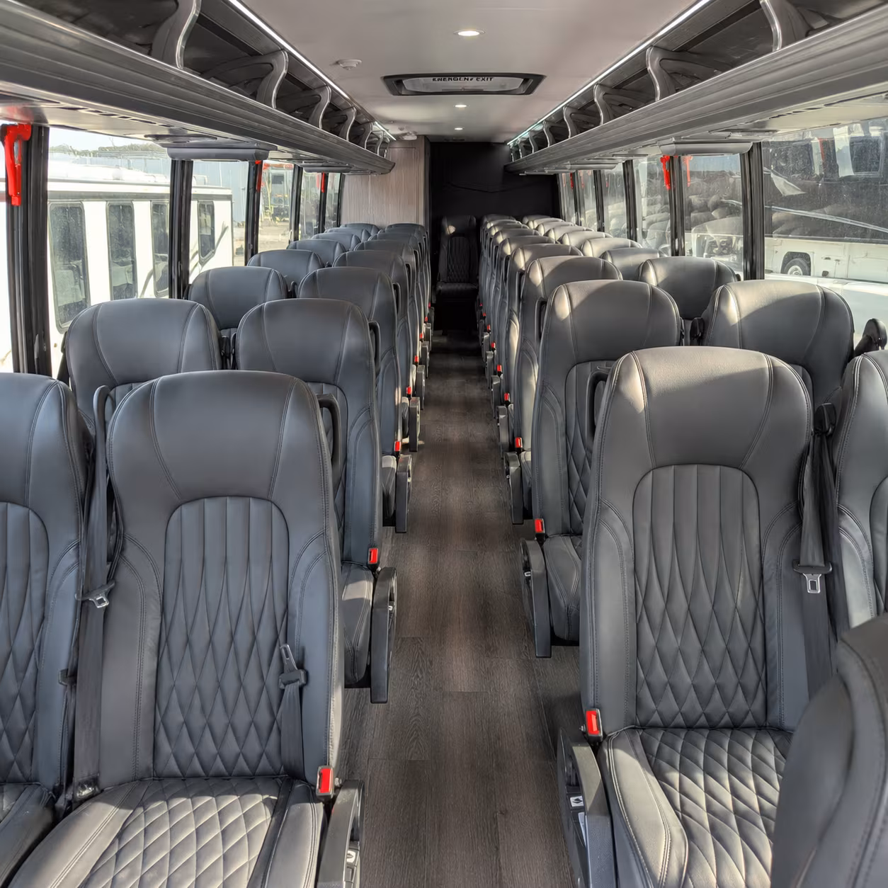 daytona beach 25 passenger minibus interior
