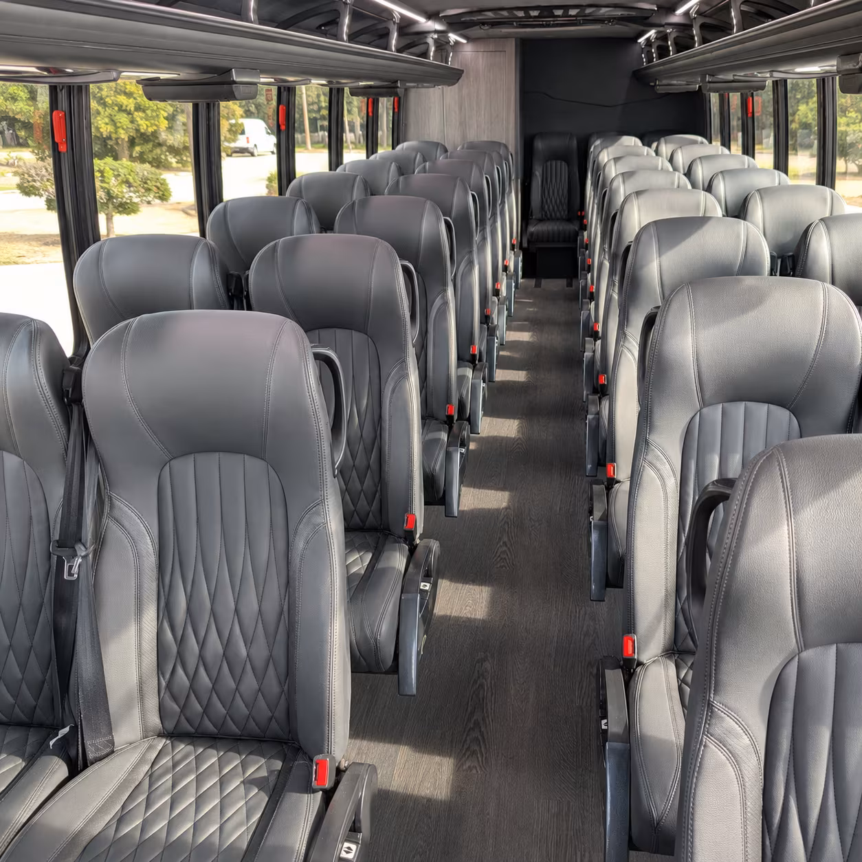 daytona beach 35 passenger minibus inside