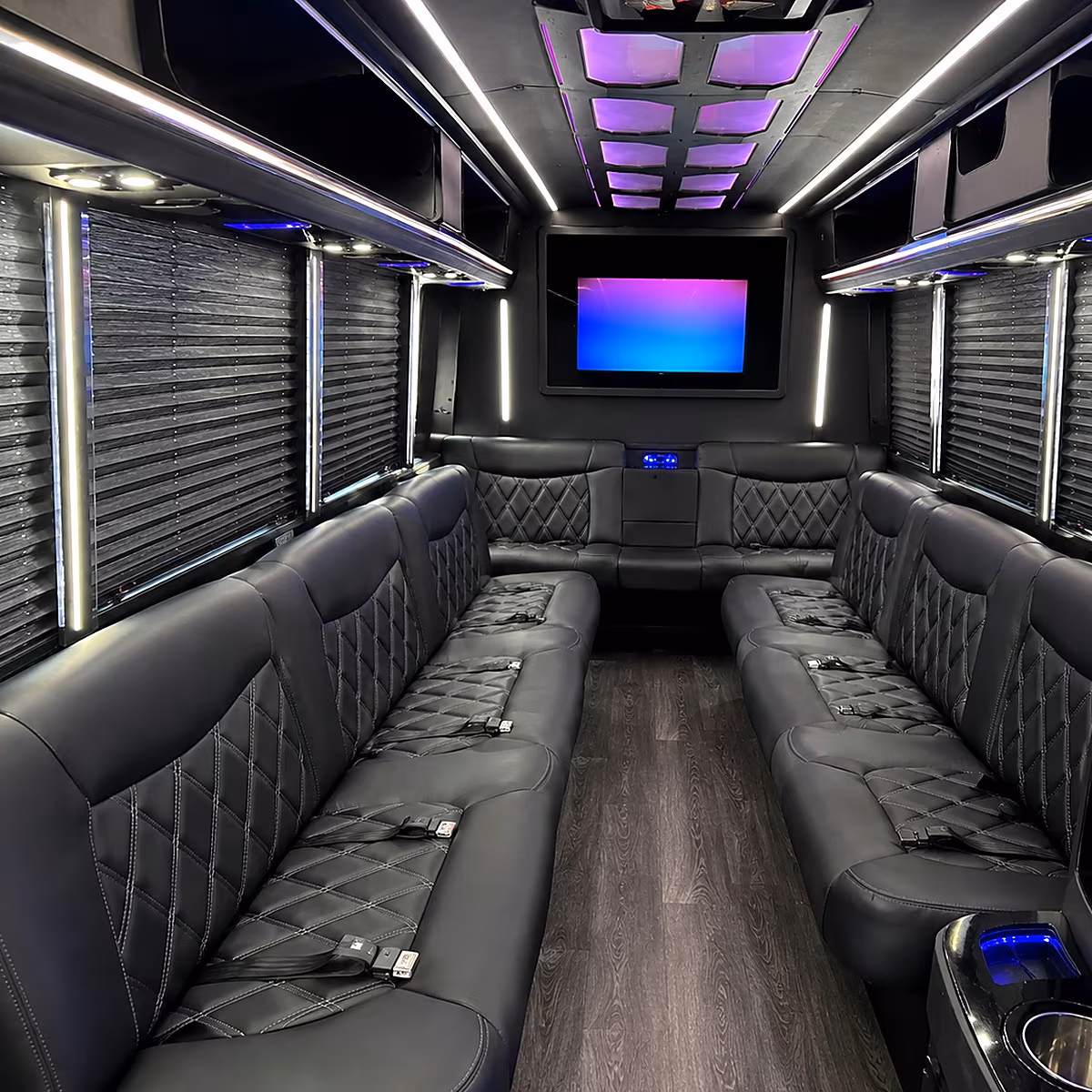 daytona beach party bus inside