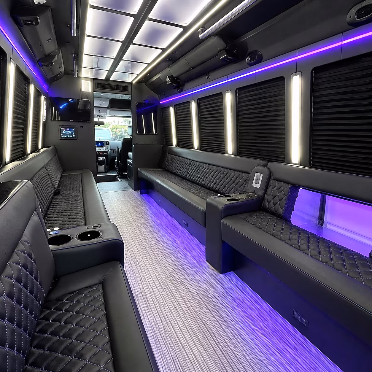 daytona beach party bus interior