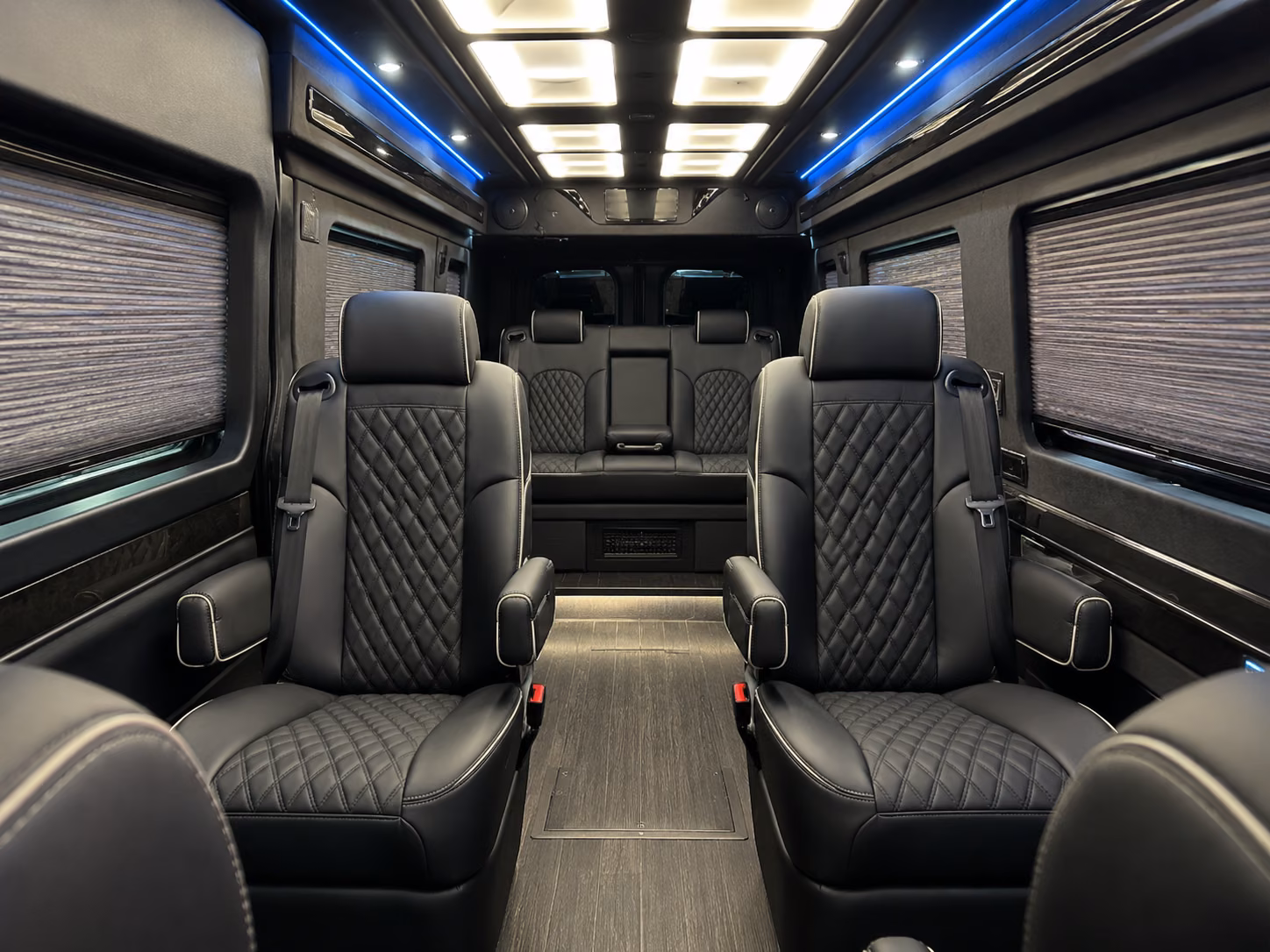 daytona beach sprinter van with driver interior