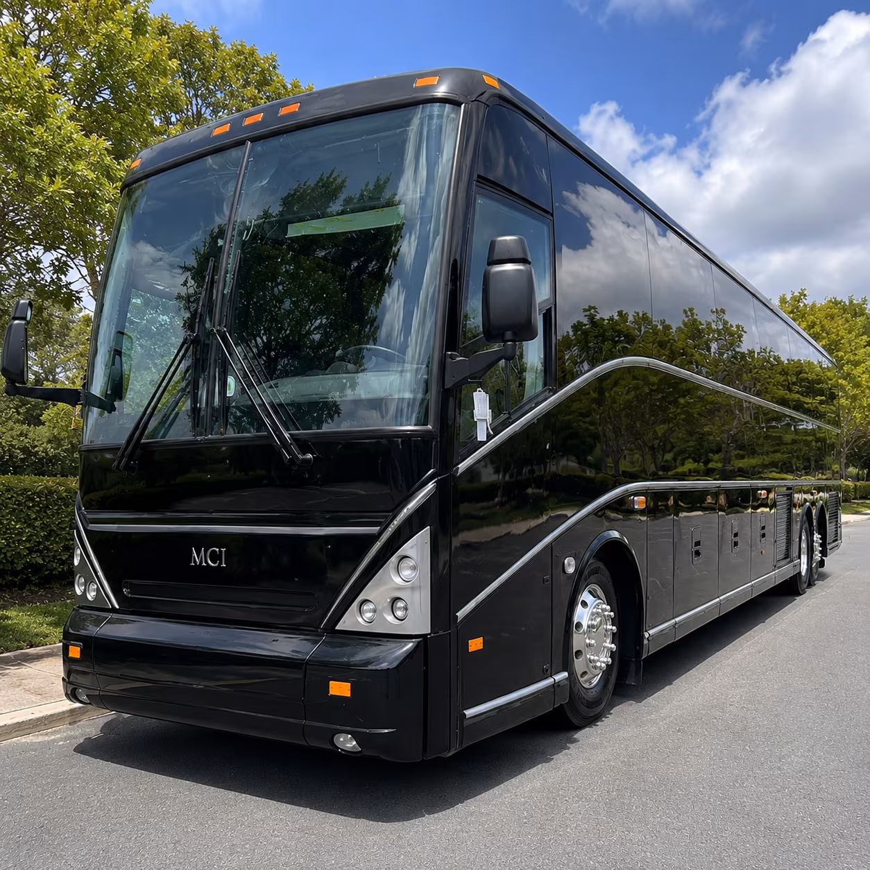 long distance charter buses for away games and regional sporting events