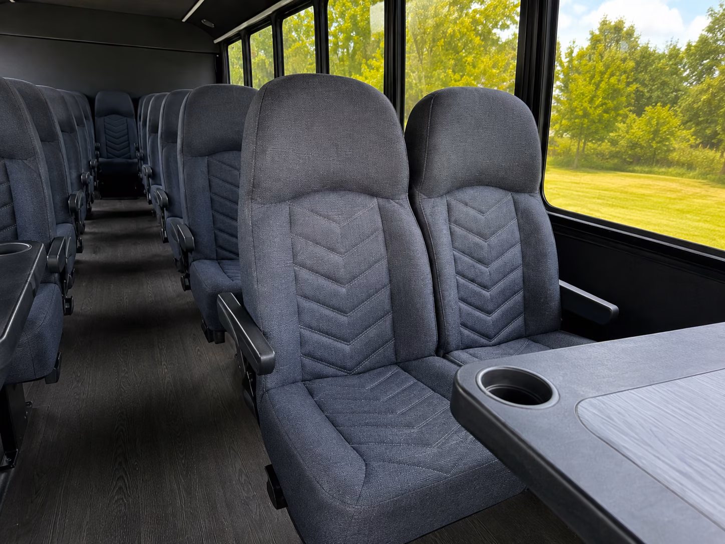 minibus interior