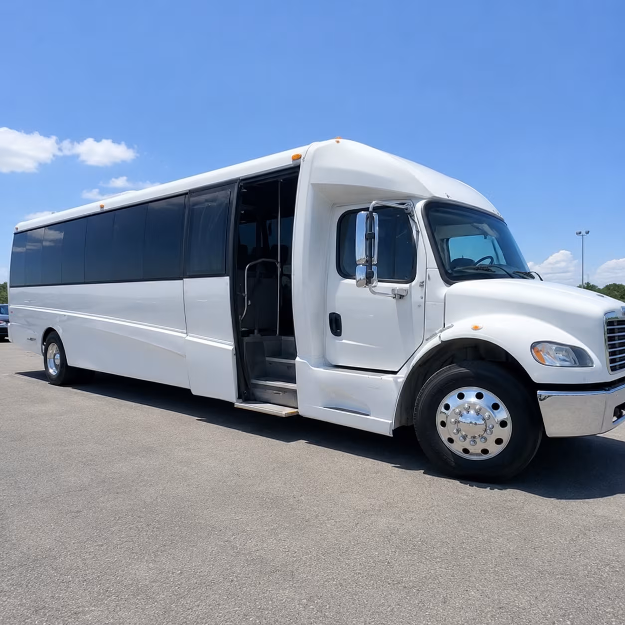 wedding and celebration bus rentals along the daytona beach coast